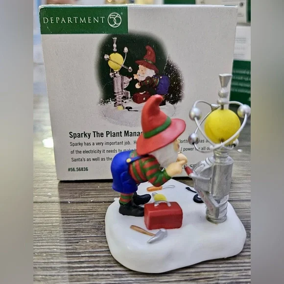 Department 56 Sparky The Plant Manager - Picture 3 of 7